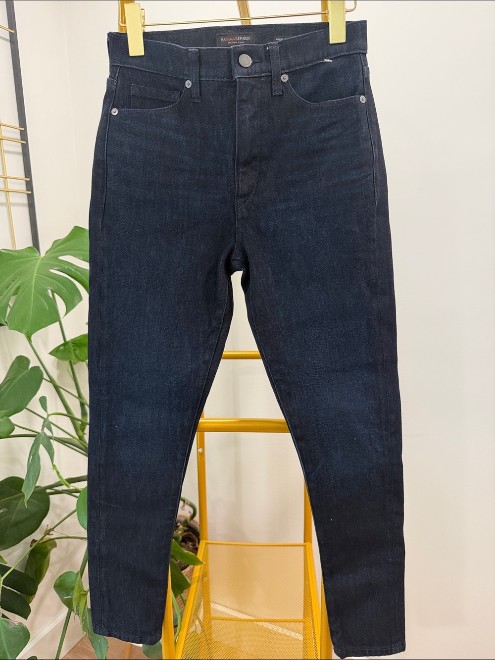 Banana Republic Women’s Dark Indigo Skinny Jeans